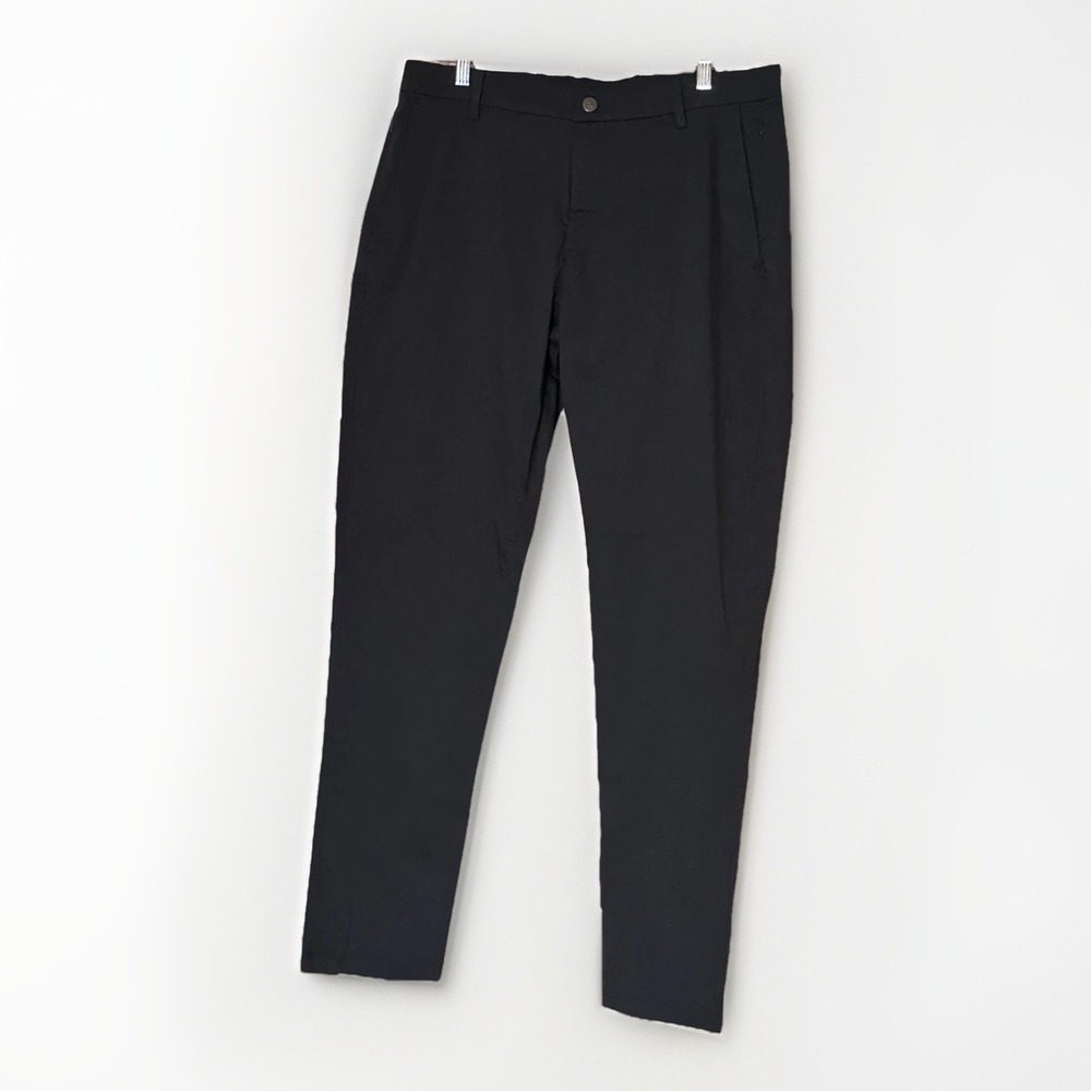 Bird Dogs Black Performance Stretch Pants Men's 36x32 Athletic Golf Chino